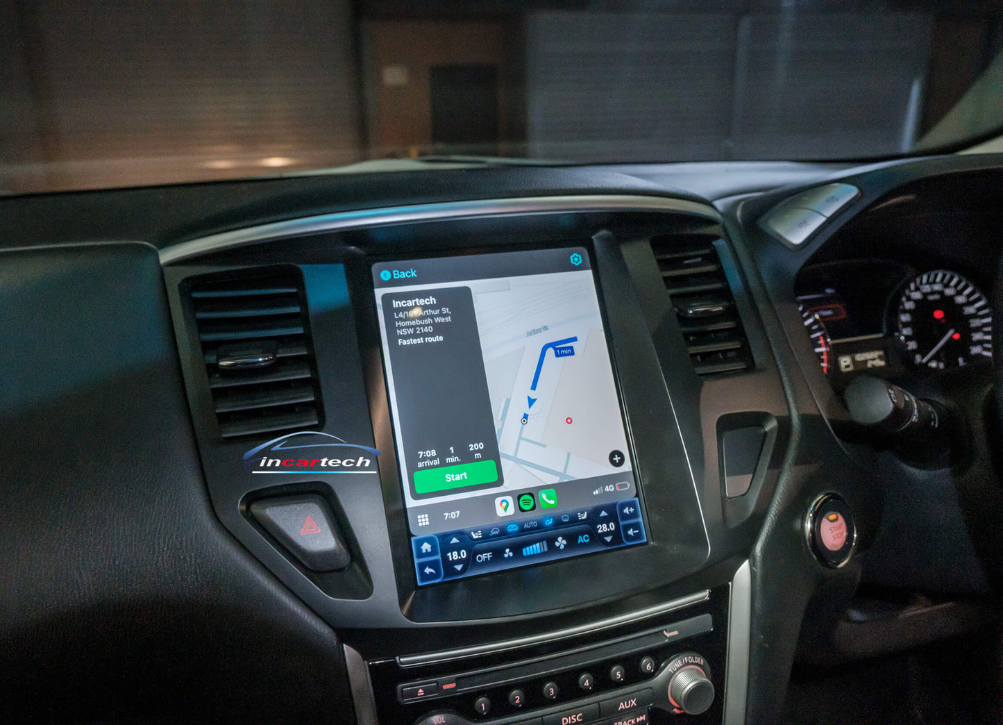 Nissan Pathfinder R52 2013-2019 9.7" Tesla Style GPS Wireless Apple CarPlay Android Auto Stereo