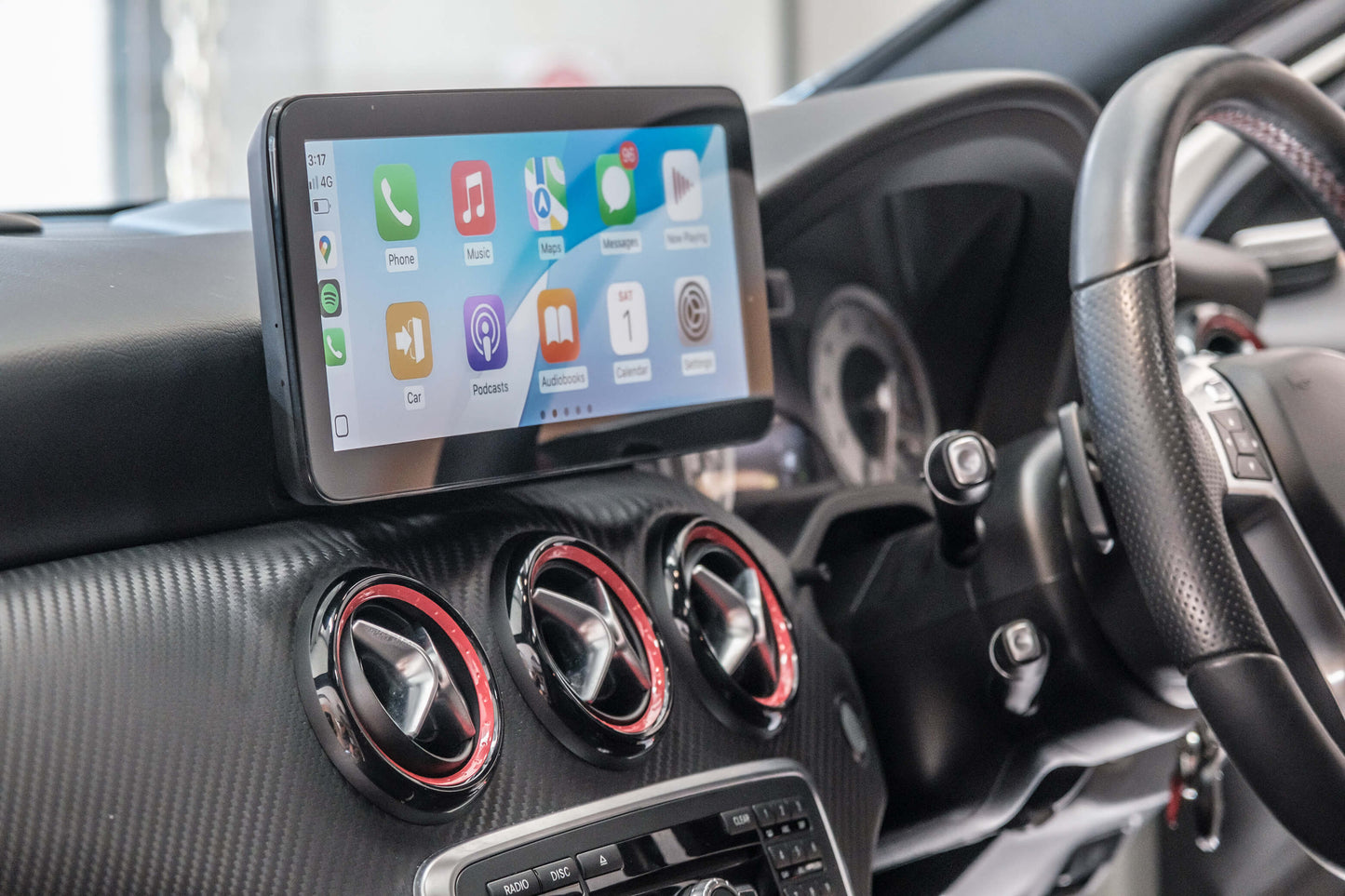 Mercedes Benz CLA Class 13-18 (C117 X117) Touchscreen upgrade stereo wireless Carplay Android auto