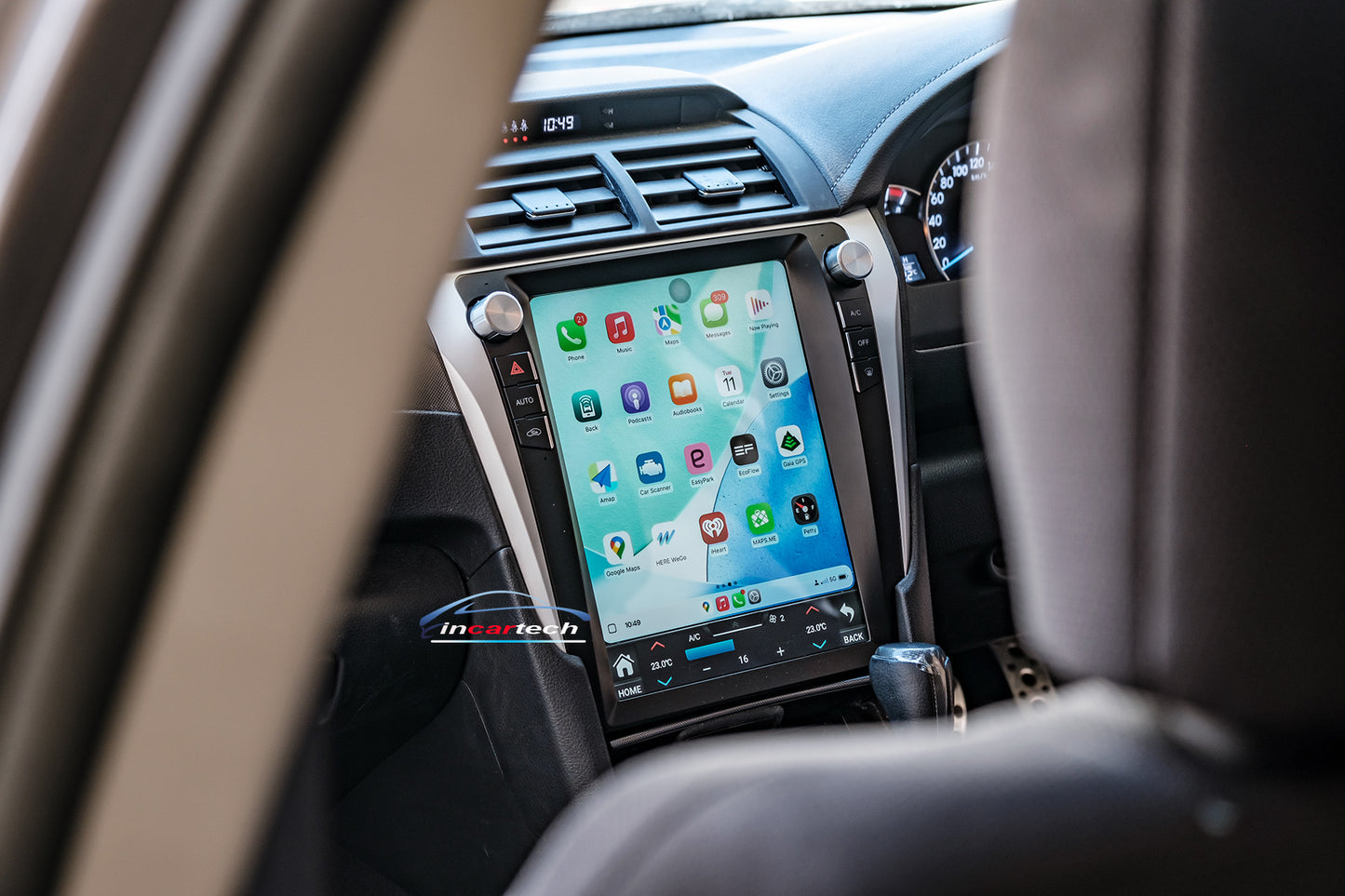 Toyota Aurion 2012-2015 12.1" Stereo Touchscreen Wireless CarPlay Android Auto Support JBL sound system