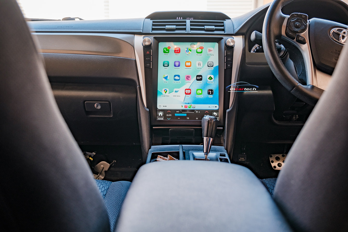 Toyota Aurion 2012-2015 12.1" Stereo Touchscreen Wireless CarPlay Android Auto Support JBL sound system