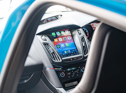 Ford Focus RS 12-18 9.7 inch Tesla style screen Wireless Apple CarPlay Android Auto GPS