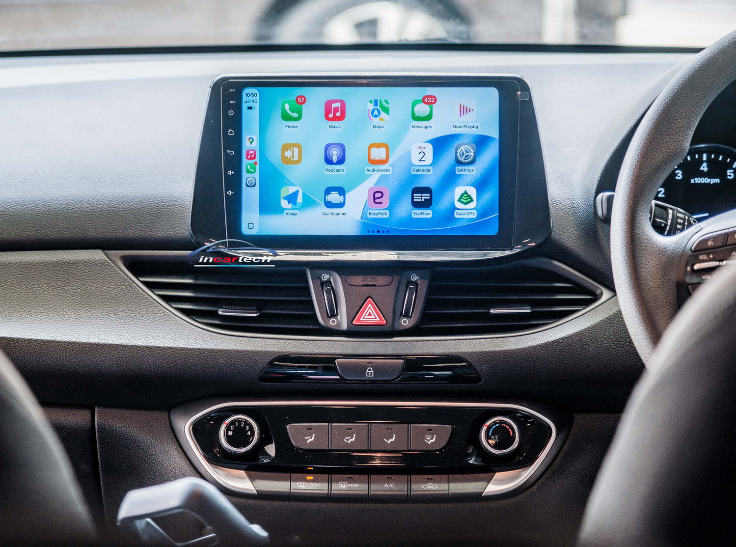 Hyundai i30 2017-2021 GPS Bluetooth Wireless Apple CarPlay Android Auto Stereo