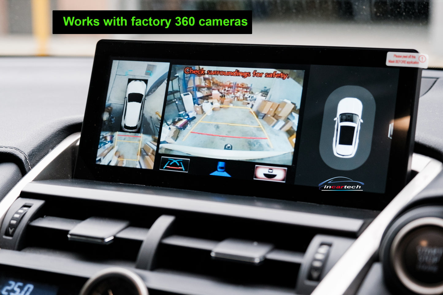 Lexus NX 14-20 10.25 inch touchscreen stereo wireless CarPlay Android Auto