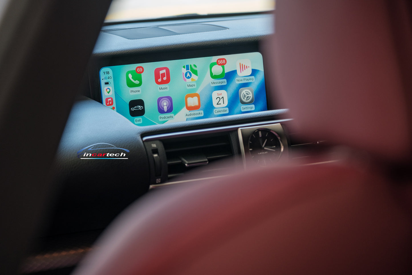 Lexus IS/LS/RC 2016-2020 Add Wireless CarPlay & Android Auto MMI Retrofit integration interface