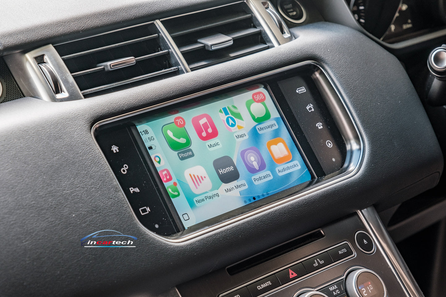 Range Rover Sport L494 13-19 radio Add Wireless CarPlay Android Auto Interface Retrofit