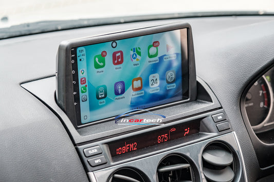 Mazda 6 2002-2008 GG GY Radio GPS wireless CarPlay Android Auto Top mount Head Unit stereo