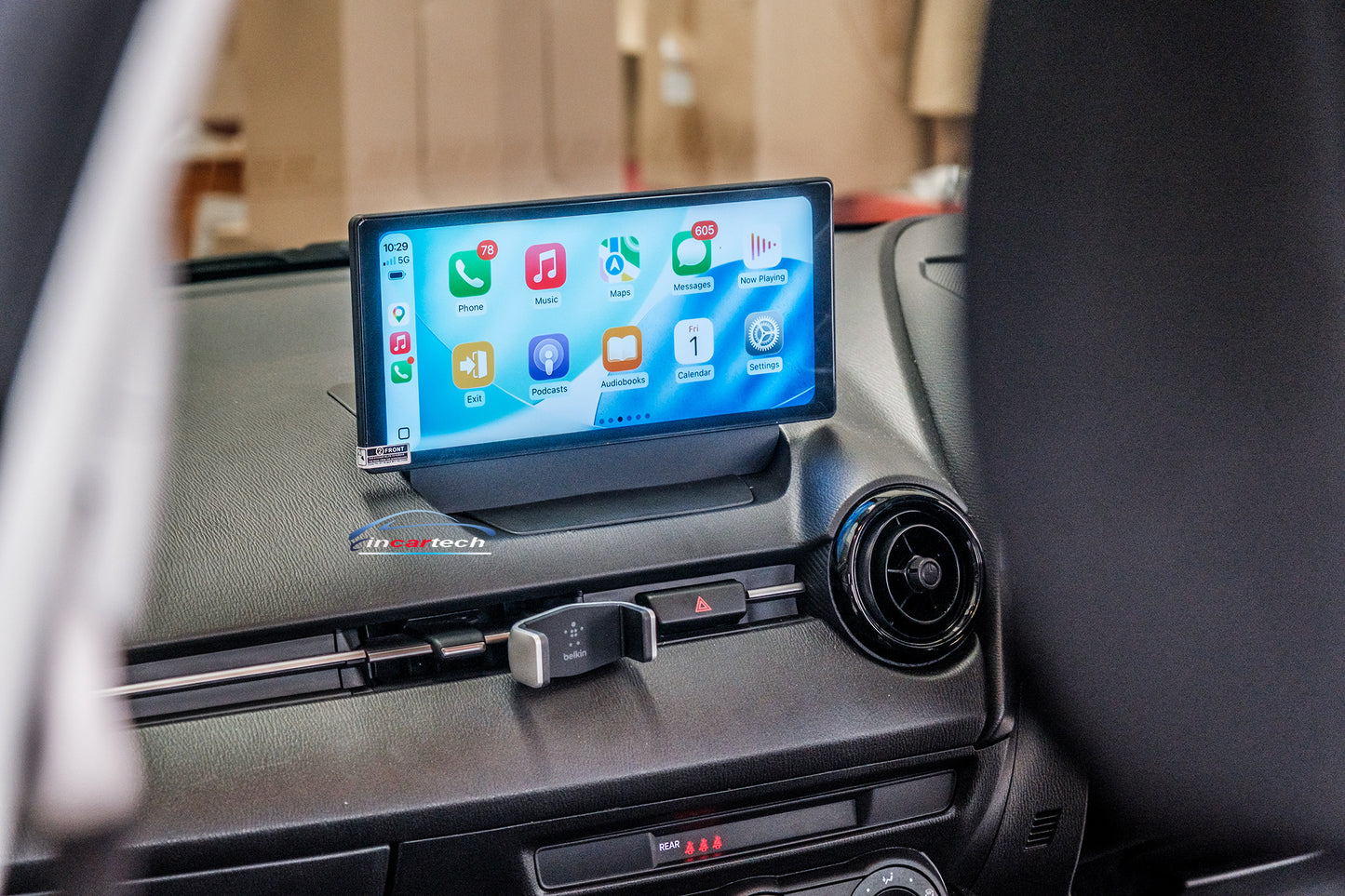 Mazda CX3 2015-2018 10" 16:9 Wide Touchscreen GPS Wireless Apple Carplay Android Auto Stereo deck