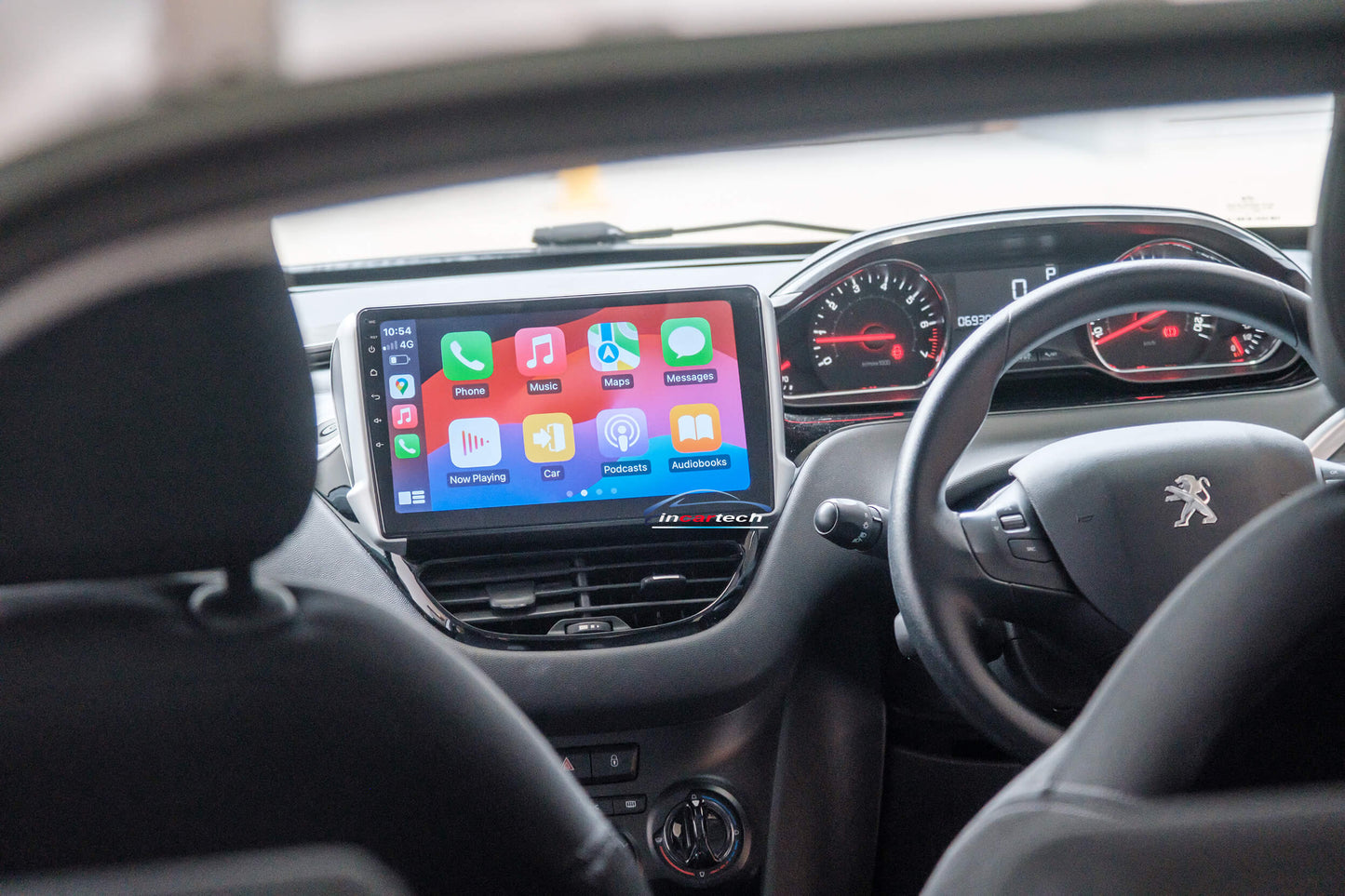 Peugeot 208/2008 2014-2018  Wireless Apple Carplay Android Auto GPS Bluetooth Stereo