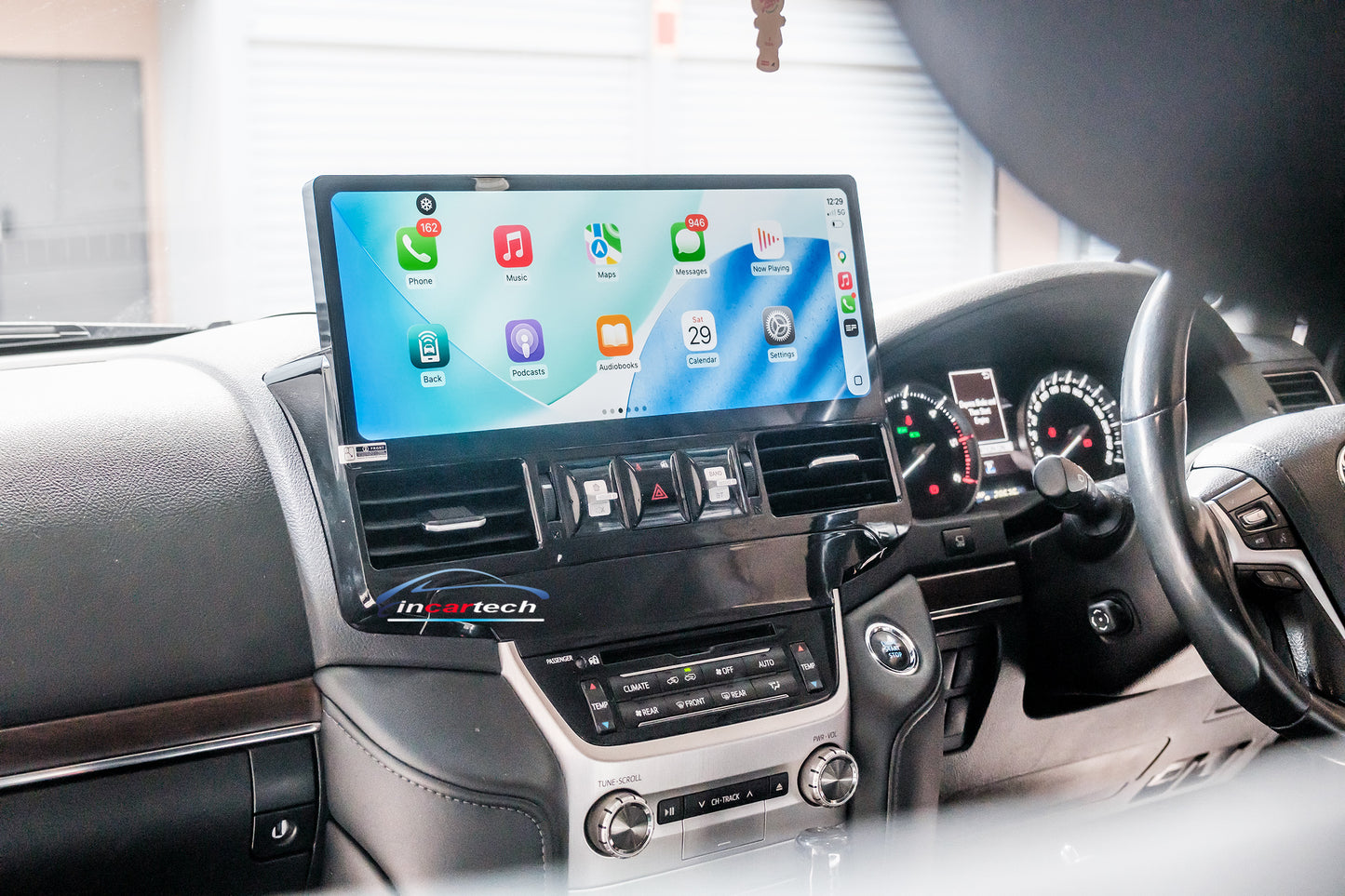 Toyota Landcruiser LC200 15-24 17" Screen GPS Wireless Apple CarPlay Android Auto Stereo Upgrade