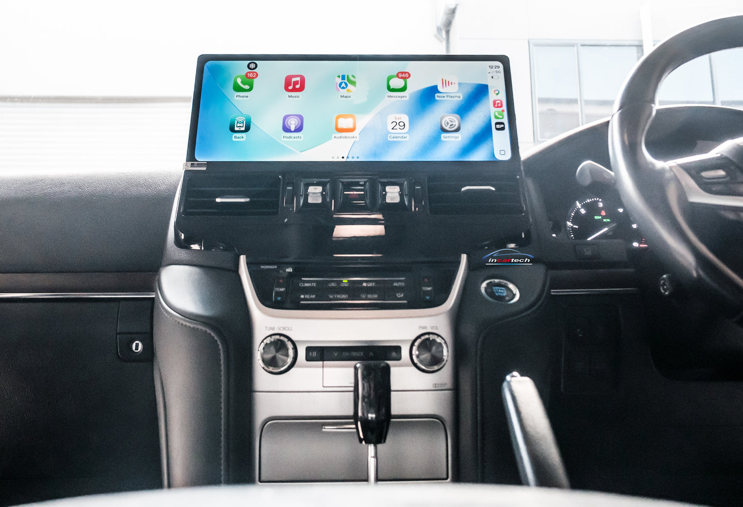 Toyota Landcruiser LC200 15-24 17" Screen GPS Wireless Apple CarPlay Android Auto Stereo Upgrade