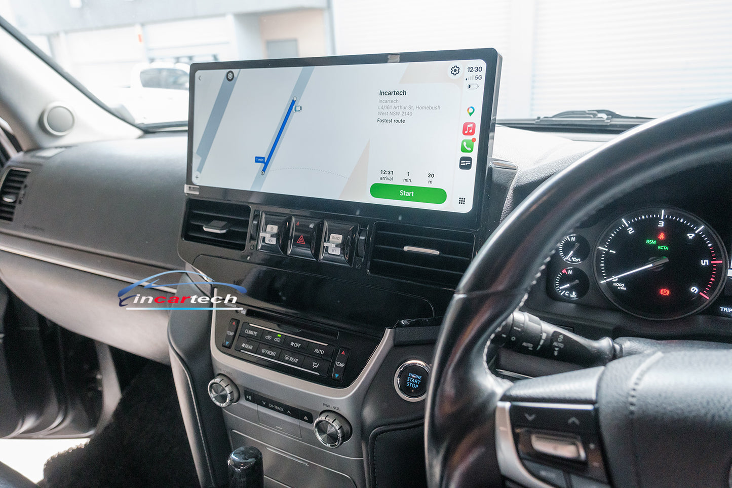 Toyota Landcruiser LC200 15-24 17" Screen GPS Wireless Apple CarPlay Android Auto Stereo Upgrade