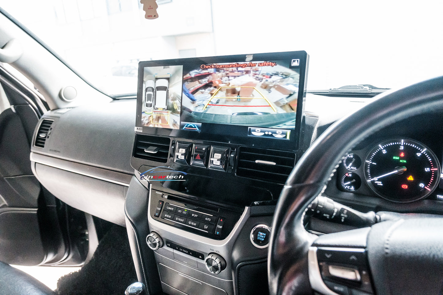Toyota Landcruiser LC200 15-24 17" Screen GPS Wireless Apple CarPlay Android Auto Stereo Upgrade