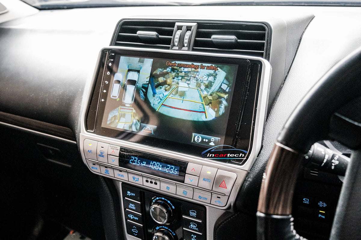 Suitable for Toyota Prado VX,Kakadu 2017-2025 Wireless Apple CarPlay Stereo Android auto Upgrade Support 360 JBL