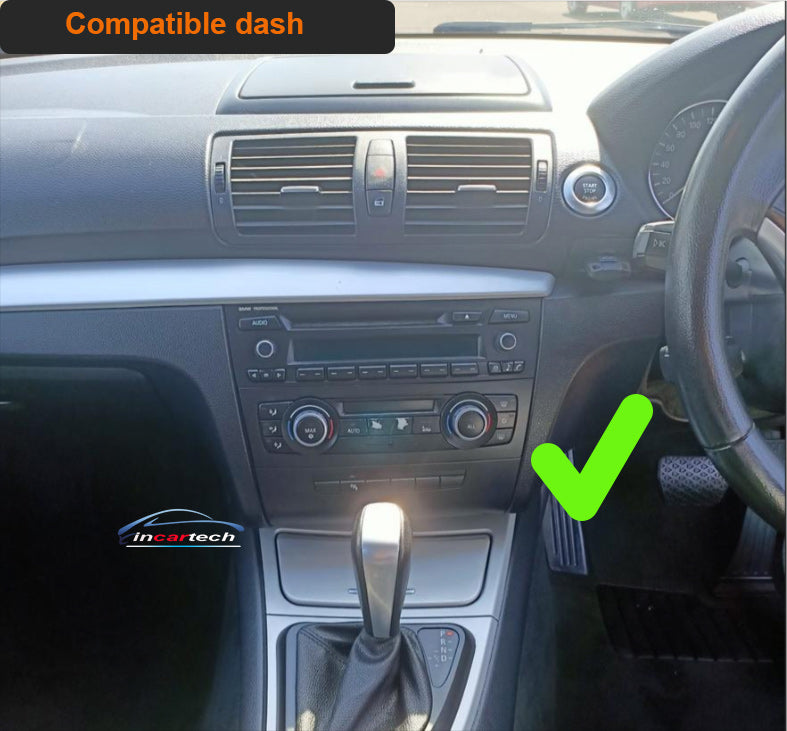 10.25 inch BMW 1 Series (E81/E82/E87/E88) 2004-2013 radio GPS Aftermarket wireless CarPlay Android Auto Head Unit Navigation Car stereo