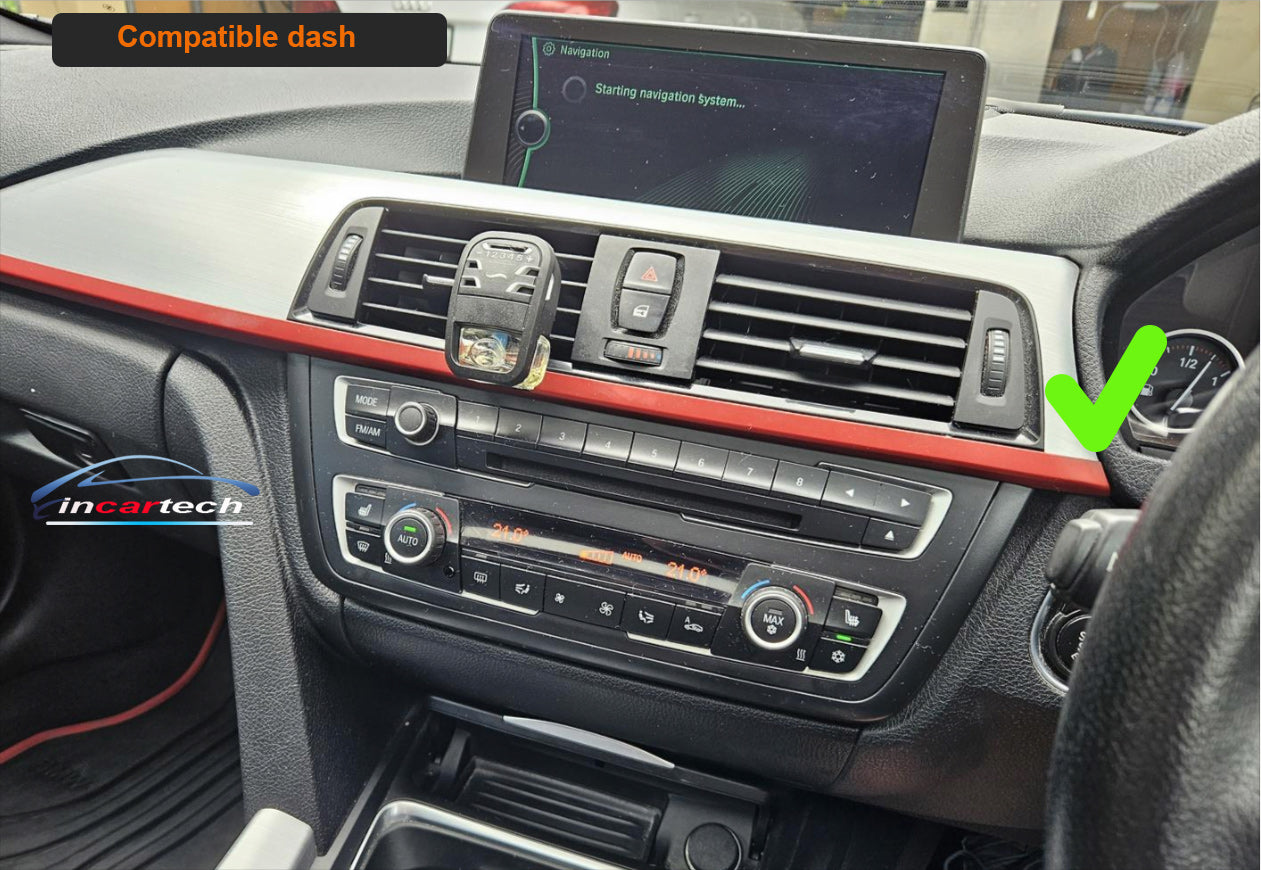 BMW 4 Series/M3 2010-2019 (F32 F33 F36 F82) 10.25 inch touchscreen aftermarket screen upgrade Car stereo wireless Carplay and wireless android auto