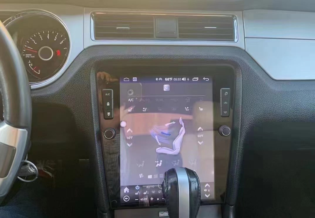 Ford Mustang 2009-2014 13.6 inch vertical Touchscreen Wireless Apple CarPlay Android Auto GPS Bluetooth