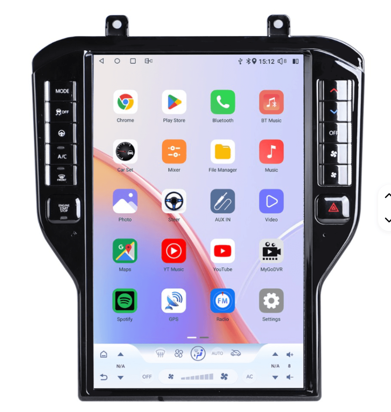 Ford Mustang 2015-2021 14.5" Wireless Apple CarPlay Android Auto GPS Digital aircon