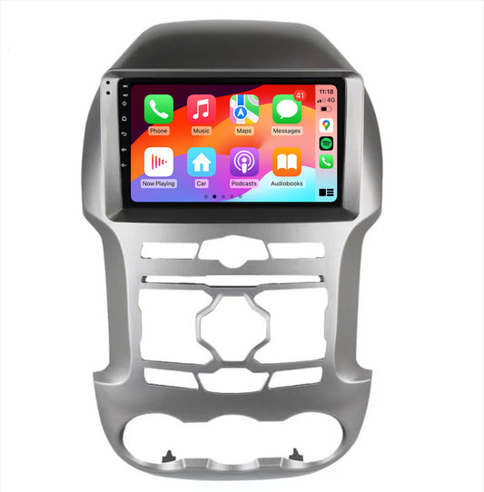 Ford Ranger 2011-2016 Wireless Apple Carplay Android Auto GPS Nav upgrade stereo 9 inch Bluetooth