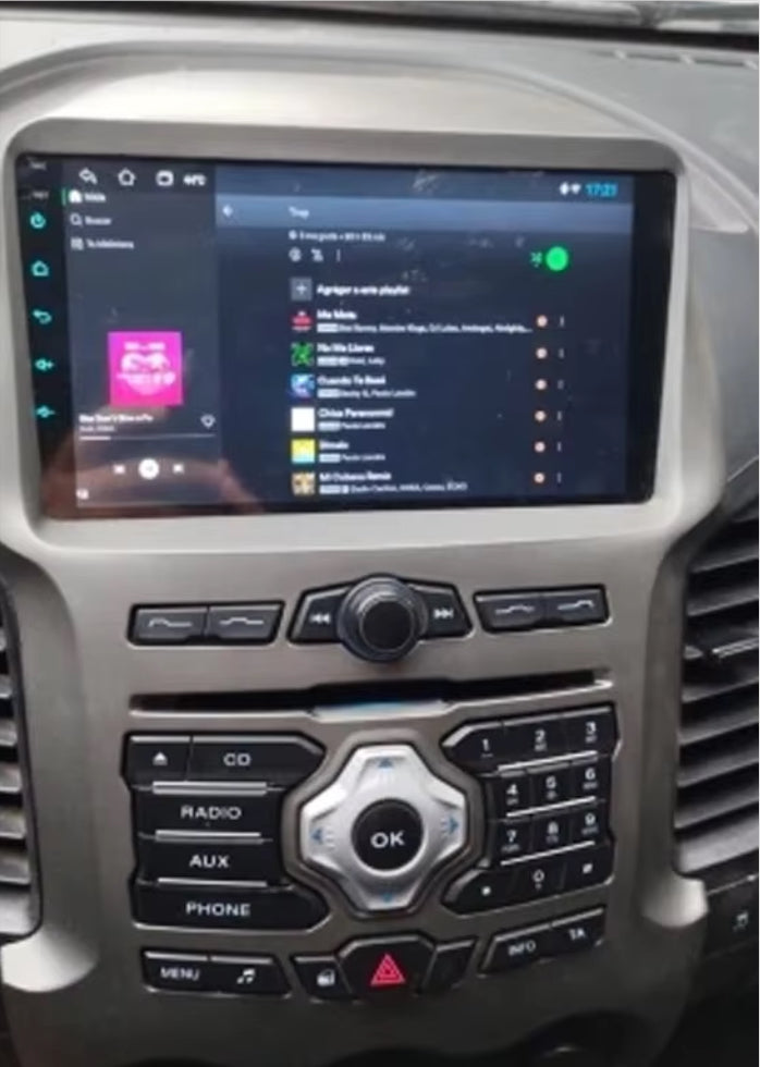 Ford Ranger 2011-2016 Wireless Apple Carplay Android Auto GPS Nav upgrade stereo 9 inch Bluetooth