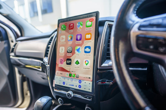 Ford Ranger Raptor 2011-2016 15.6“ vertical Touchscreen Wireless Apple CarPlay Android Auto GPS Bluetooth