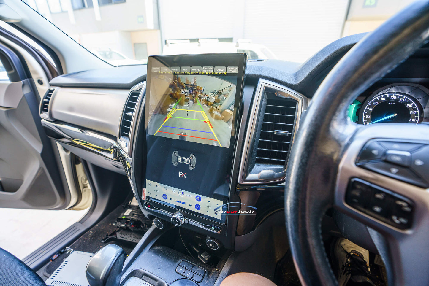 Ford Ranger Raptor 2011-2016 15.6“ vertical Touchscreen Wireless Apple CarPlay Android Auto GPS Bluetooth