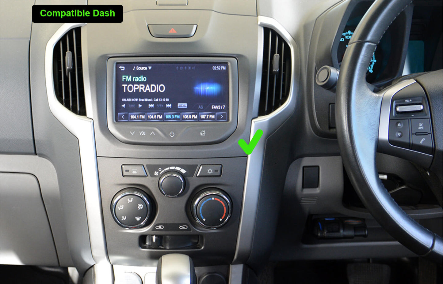 Holden Colorado/ Colorado 7 2012-2016 9" Apple Carplay Android Auto Sat Nav GPS Mylink
