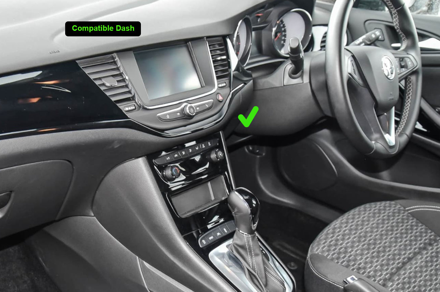 Holden Astra 2016-2020 stereo facia 9 inch android  Double din 2 din fascia frame surround
