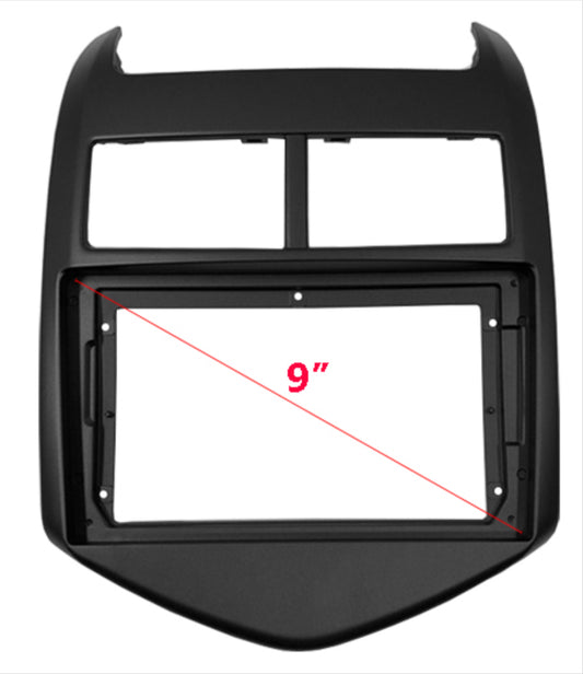 Holden Barina 11-16 stereo facia 9 inch android  Double din 2 din fascia frame surround