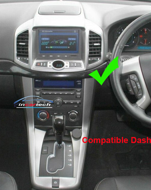 Holden Captiva 7 11-14 stereo facia 9 inch android  Double din 2 din fascia frame surround