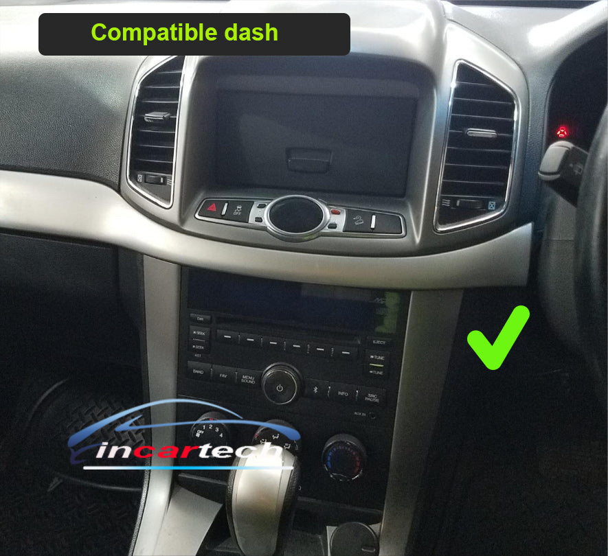 Holden Captiva 7 11-14 stereo facia 9 inch android  Double din 2 din fascia frame surround