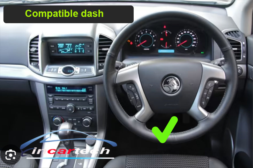 Holden Captiva 7 11-14 stereo facia 9 inch android  Double din 2 din fascia frame surround