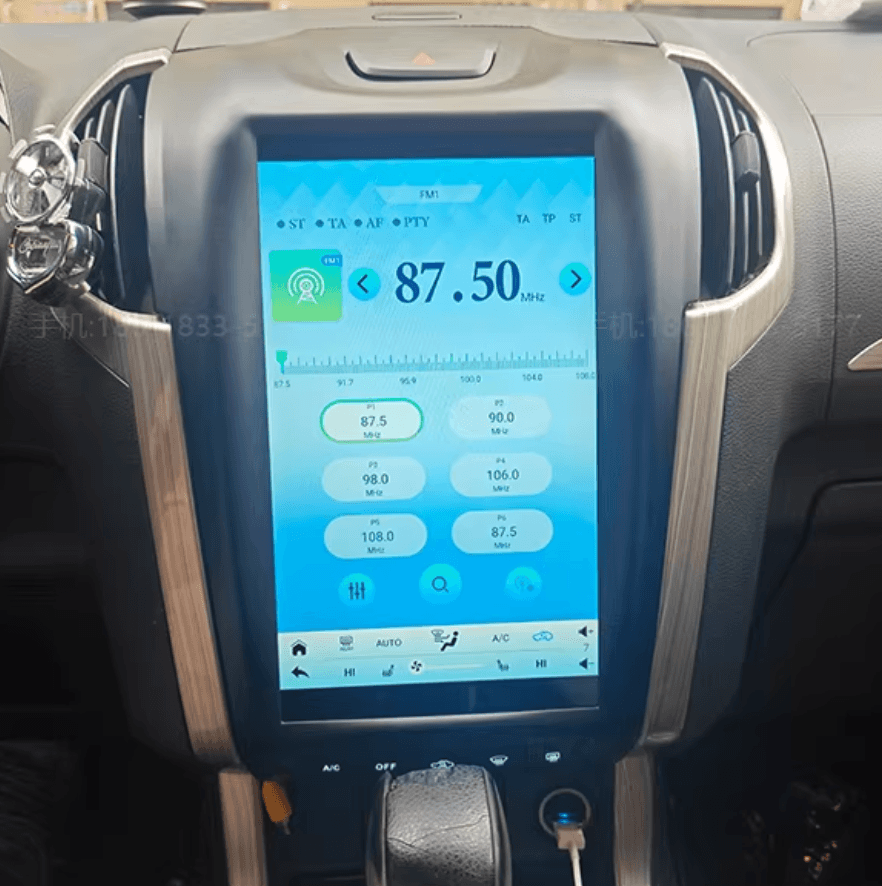 Holden Colorado/ Colorado 7 2012-2016 11.8" wireless Apple CarPlay Android Auto Sat Nav GPS