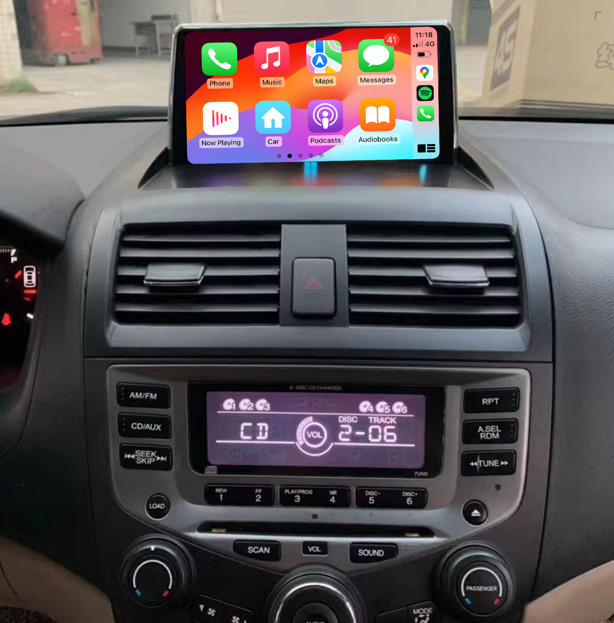 Honda Accord 2003-2008 9" Touchscreen GPS wireless CarPlay Android Auto HeadUnit screen, Honda Accord Euro 2003-2008 9" Touchscreen GPS wireless CarPlay Android Auto HeadUnit screen