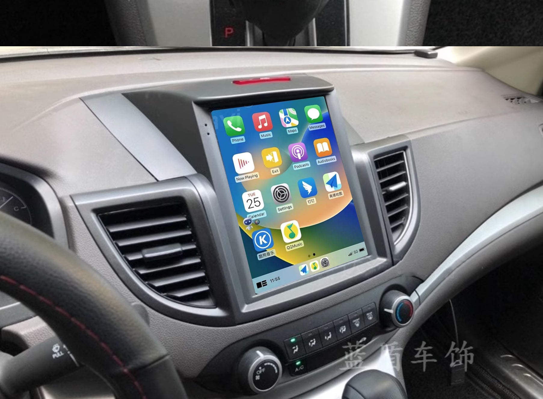 Honda CRV 2012-2016 11.2" Touchscreen GPS wireless CarPlay Android Auto HeadUnit screen