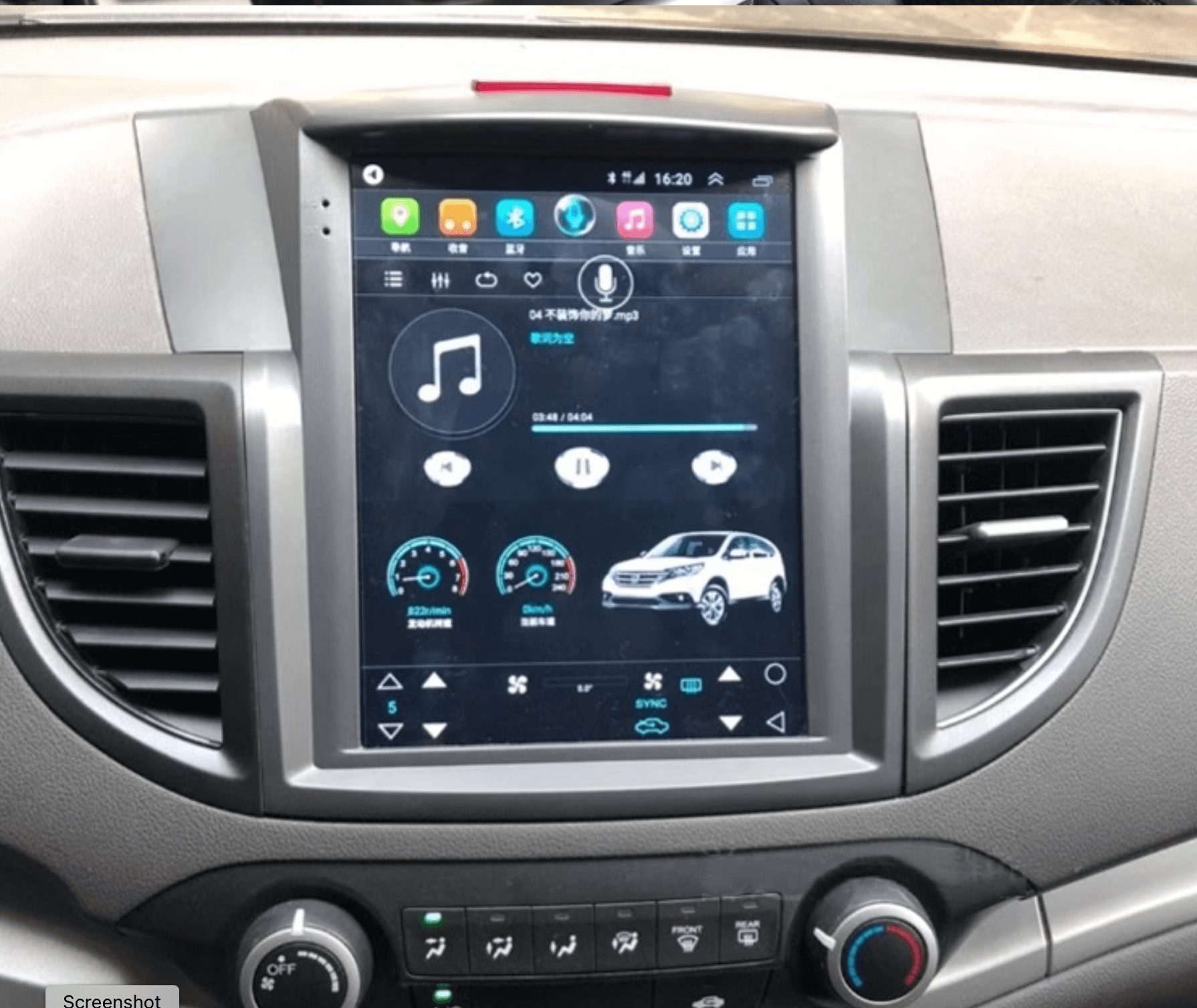 Honda CRV 2012-2016 11.2" Touchscreen GPS wireless CarPlay Android Auto HeadUnit screen