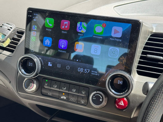 Honda Civic 2006-2011 9" Touchscreen GPS wireless CarPlay Android Auto HeadUnit