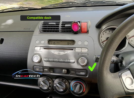 Honda Jazz 2002-2008 stereo facia 9 inch android  Double din 2 din fascia frame surround