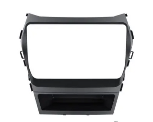 Hyundai Santa Fe 2013-2018 stereo facia 9 inch android  Double din 2 din fascia frame surround