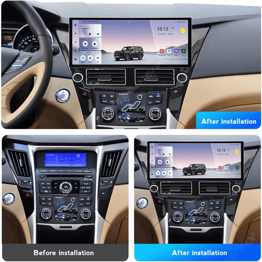 Hyundai i45 2009-2012 12.3" Stereo GPS BT wireless CarPlay Android Auto Radio