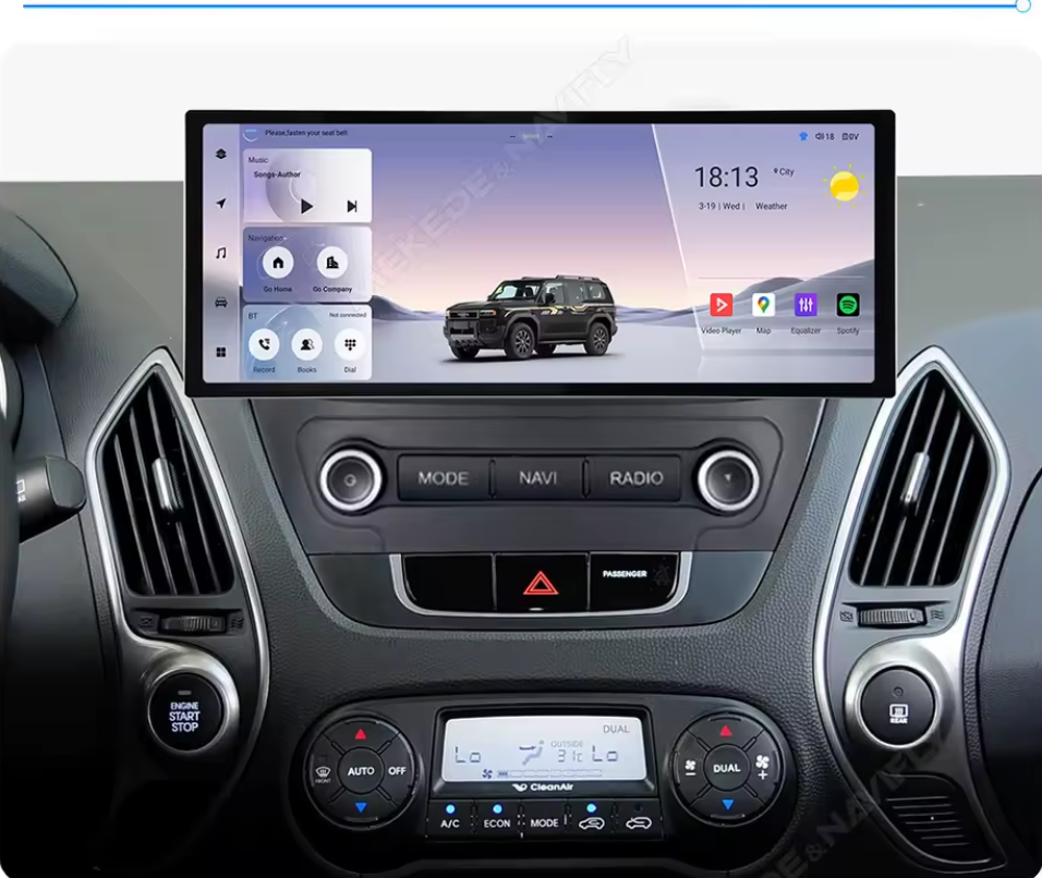 Hyundai ix35 2009-2015 12.3" Wireless Apple CarPlay Android Auto Bluetooth Radio Stereo