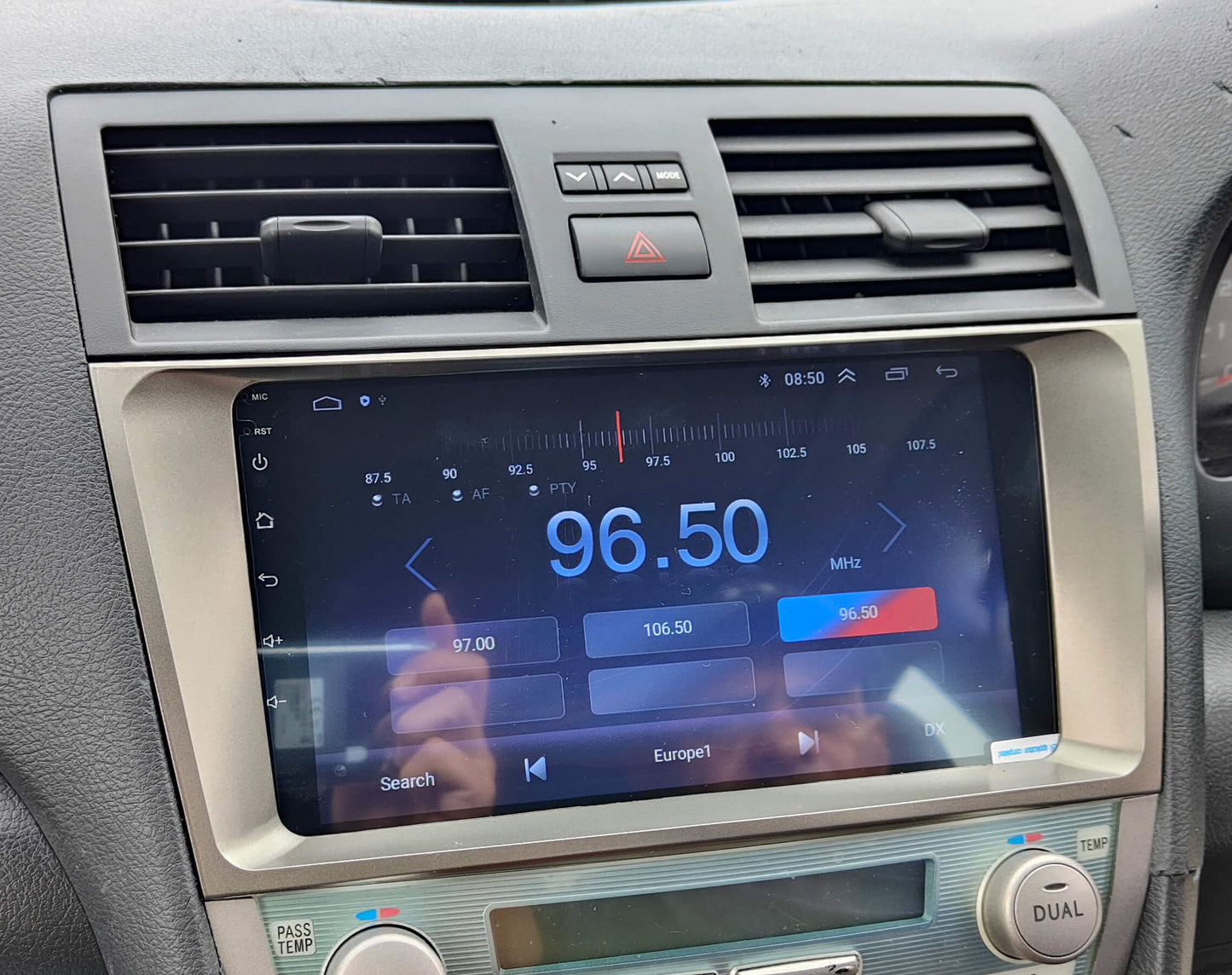 Toyota Camry 2006-2011 GPS Bluetooth Apple CarPlay Android Auto DSP 9" Screen