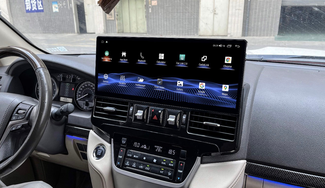Toyota Landcruiser LC200 15-24 17" Screen GPS Wireless Apple CarPlay Android Auto Stereo Upgrade