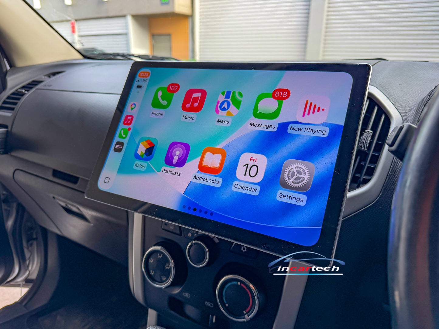 Isuzu DMAX/MUX 2012-2020 GPS 13.3" touchscreen Wireless CarPlay Android Auto stereo