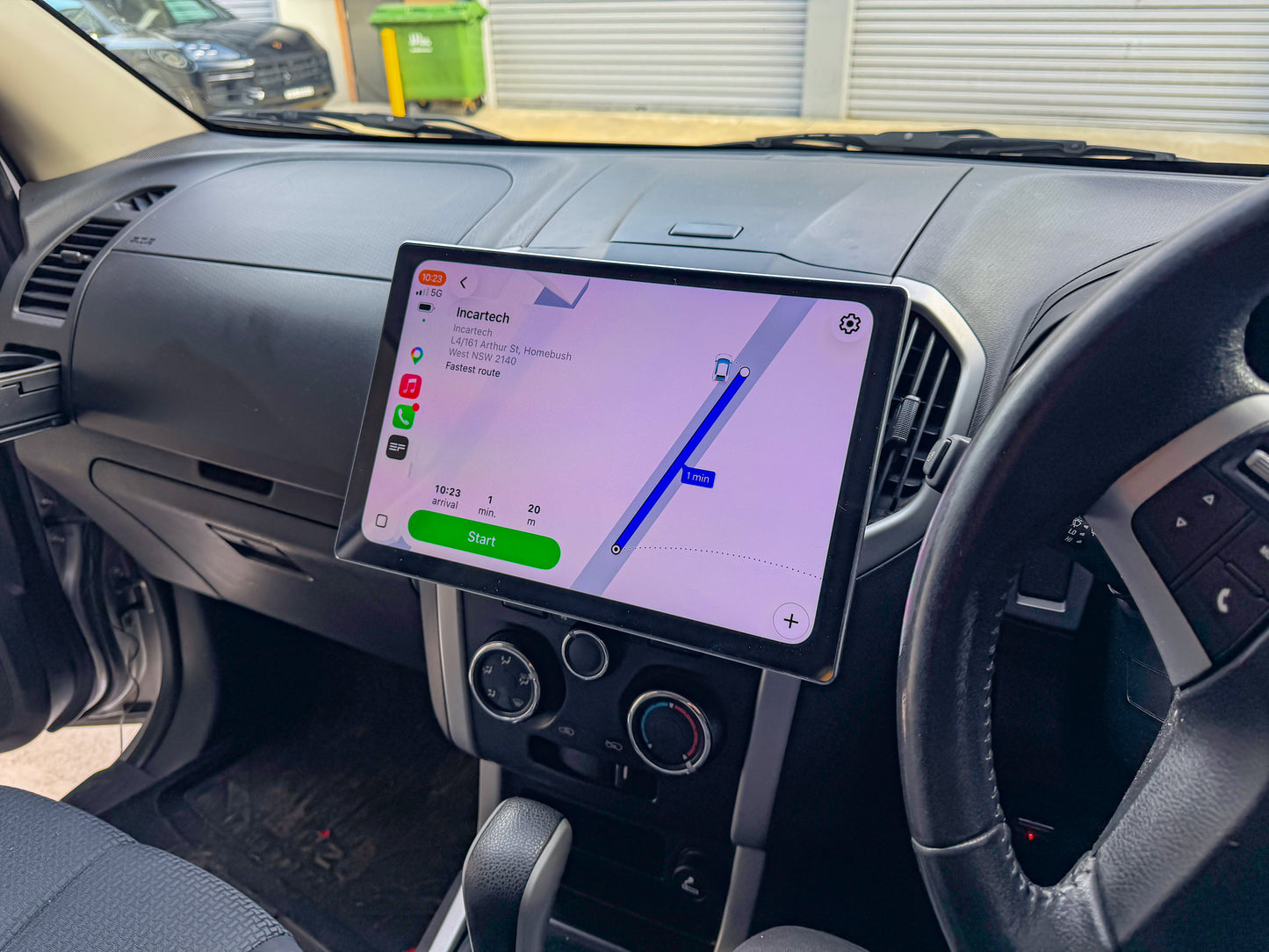 Isuzu DMAX/MUX 2012-2020 GPS 13.3" touchscreen Wireless CarPlay Android Auto stereo