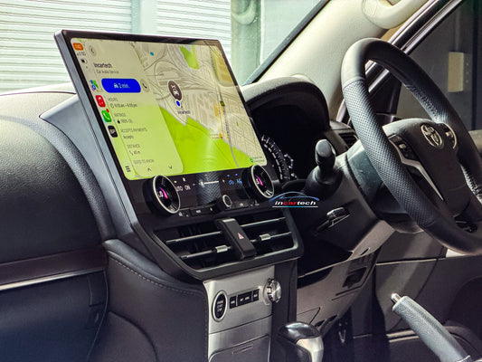 Toyota Landcruiser LC200 15-24 VX, Sahara 19.8" Screen GPS Wireless Apple CarPlay Android Auto Stereo Upgrade