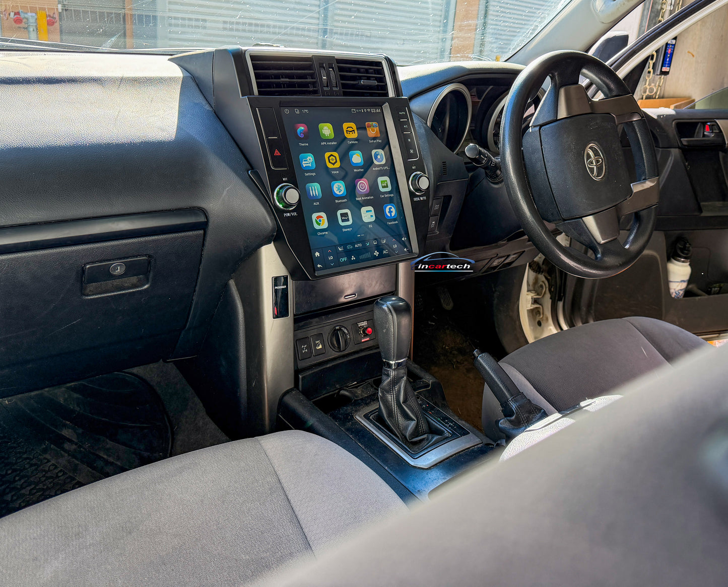 Toyota Prado 150 2009-2013 12.1" tesla Screen GPS Wireless Apple CarPlay Android Auto Stereo