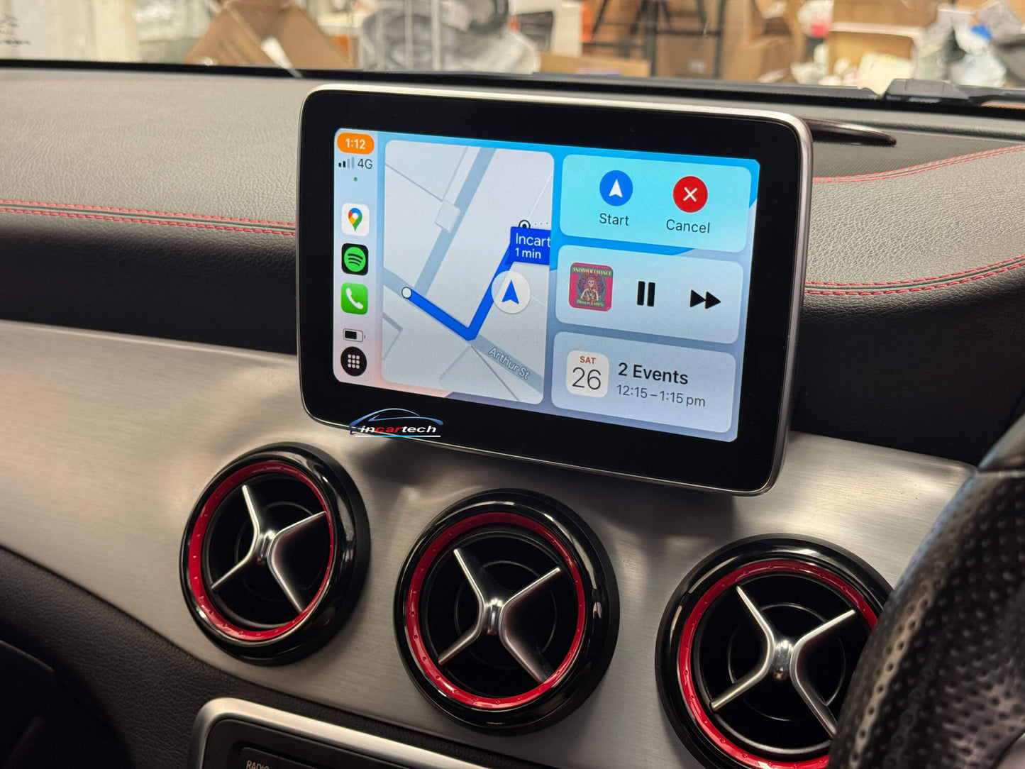 Mercedes Benz B Class 12-18 W246 Add Wireless Carplay & Android Auto MMI Retrofit interface
