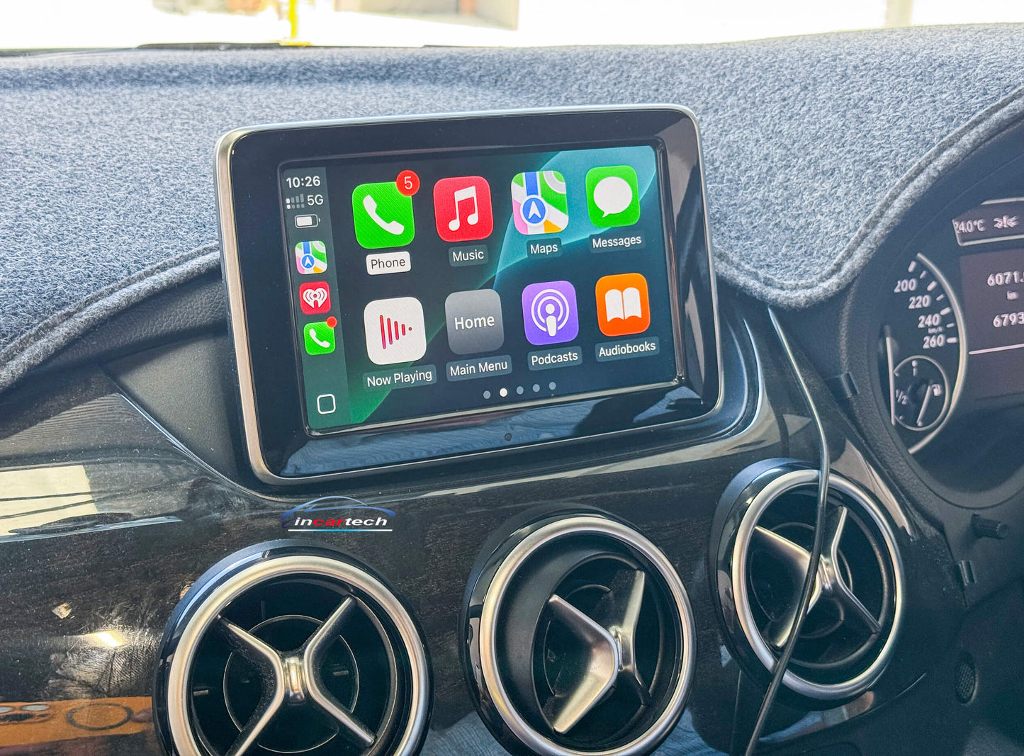 Mercedes Benz B Class 12-18 W246 Add Wireless Carplay & Android Auto MMI Retrofit interface