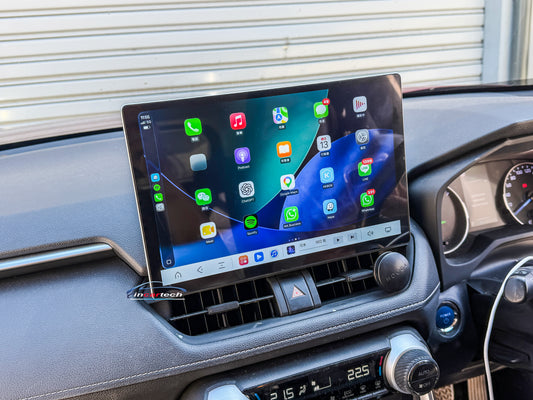 Toyota Rav4 18-23 13.3" GPS Bluetooth Wireless Apple CarPlay Android Auto Stereo Support JBL 360