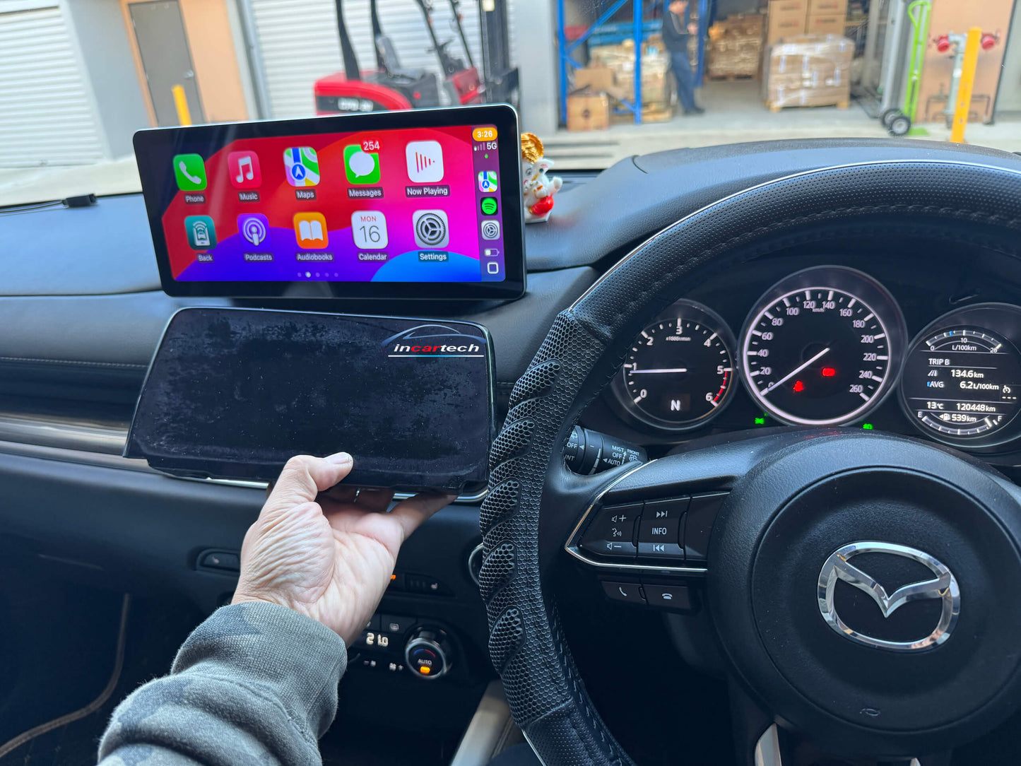 Mazda CX5 2017-2021 12.3 inch touchscreen infotainment Wireless Carplay android auto Stereo